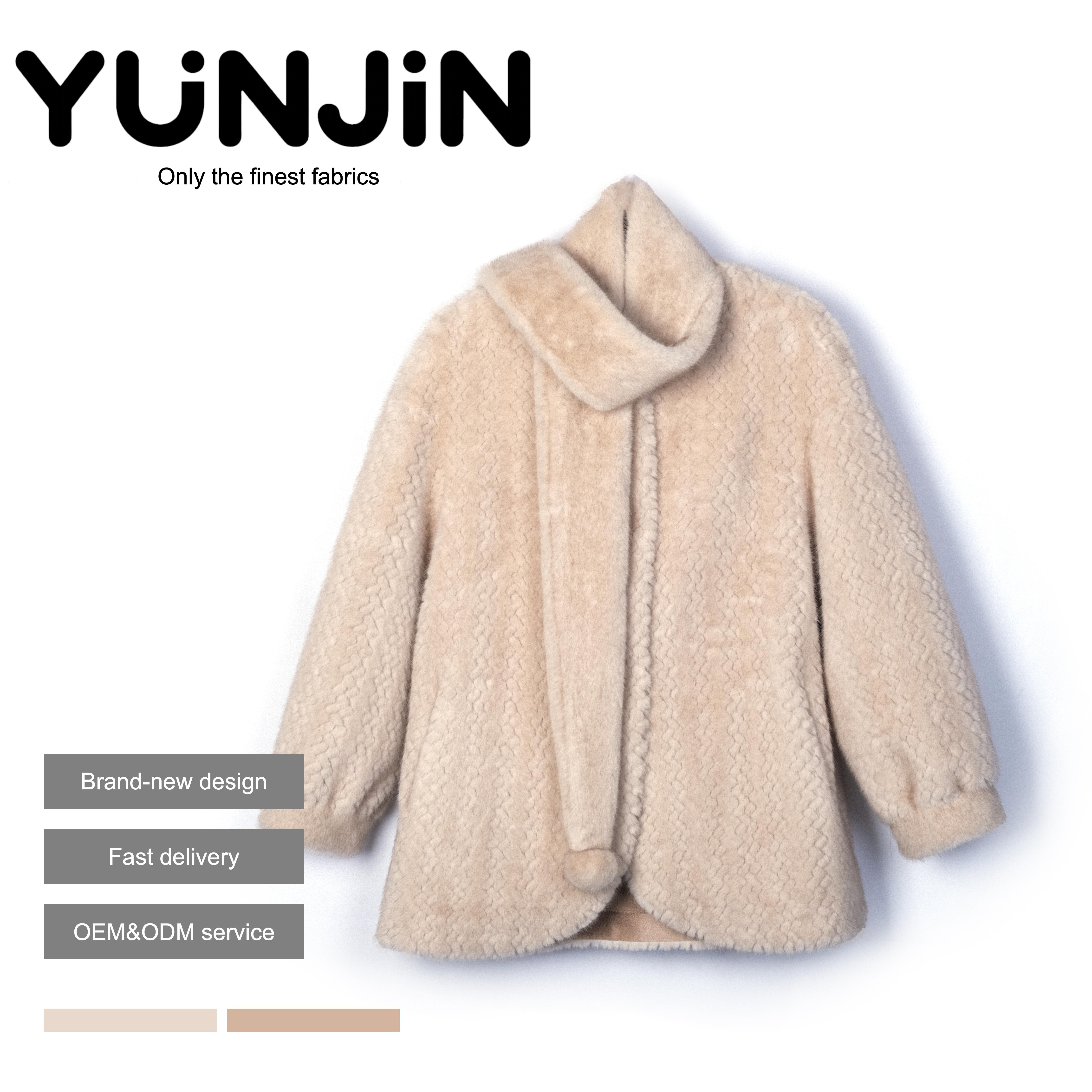 Women Girl Faux Fur Elegant Short Coats Female