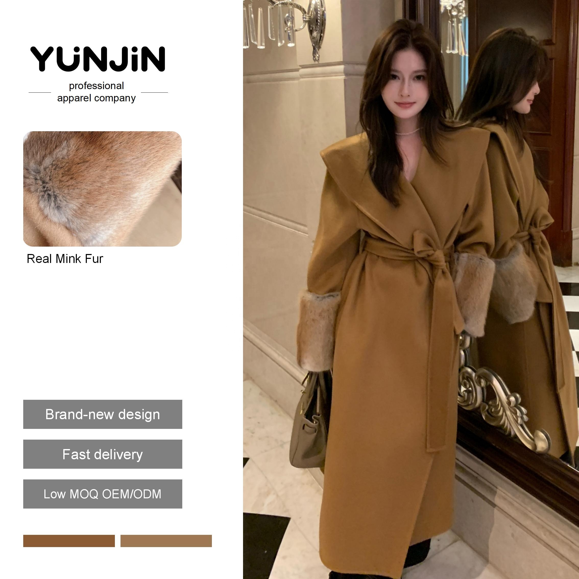 Luxury Double-Sided Winter Coat Long Maxi Double Face