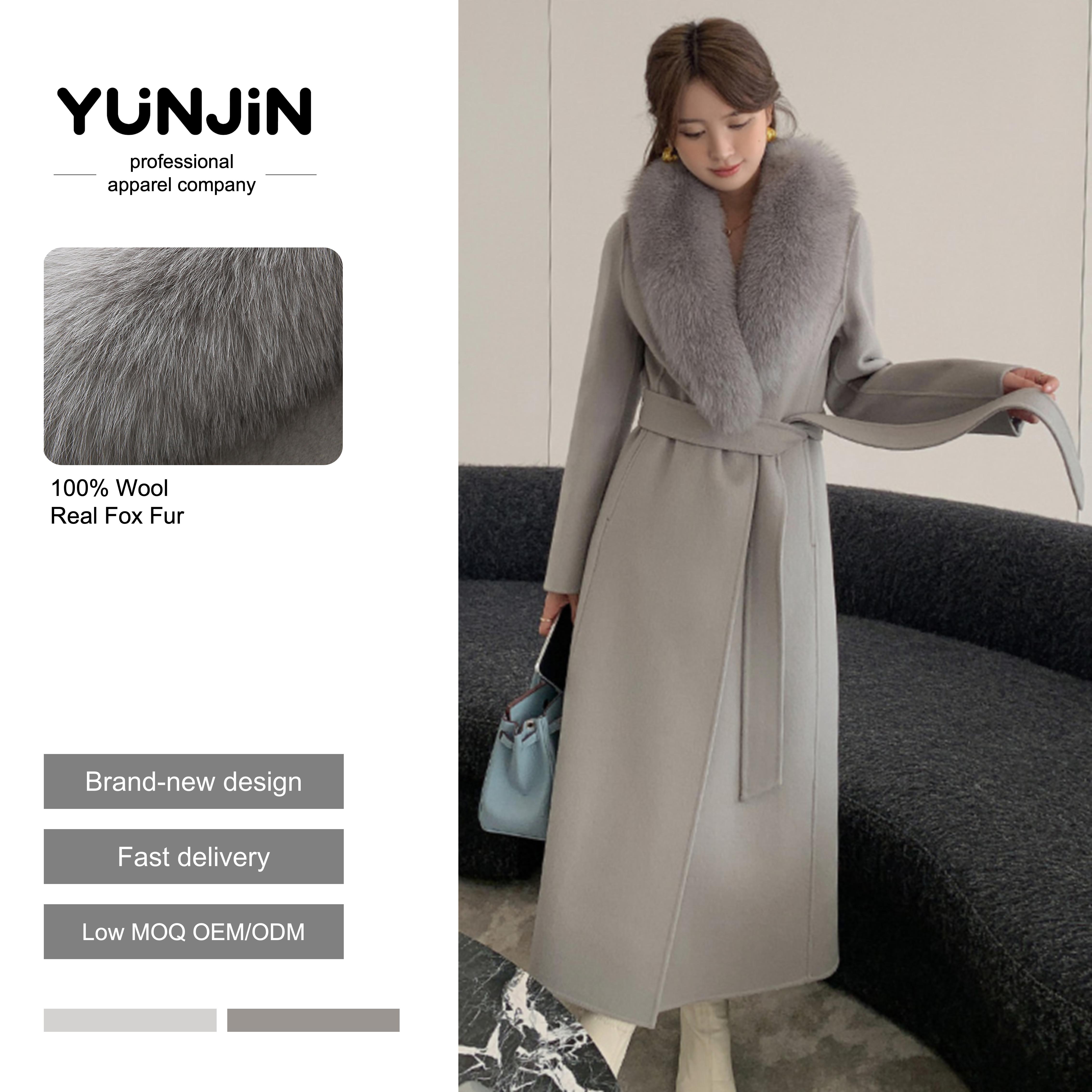 New Luxury Autumn Winter Double Sided Cashmere Wool