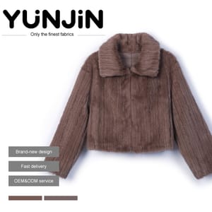 Women's New Fashion Faux Fur Effect Coat Retro