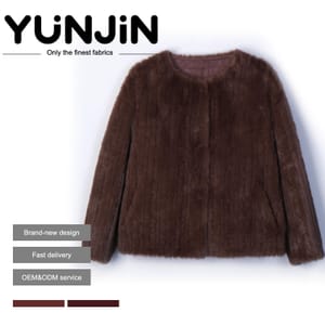 Modern Fashion Ladies Winter Fur Jacket Plus Size